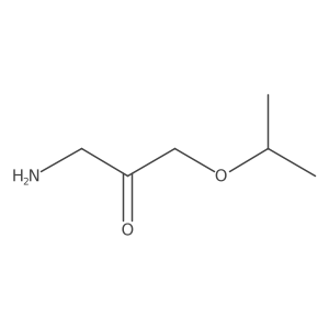 1-Amino-3-(propan-2-yloxy)propan-2-one Structure