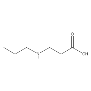 3-(Propylamino)propanoic acid结构式