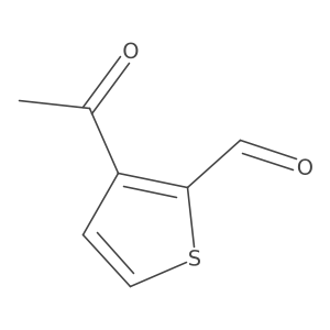 3-Acetylthiophene-2-carbaldehyde结构式