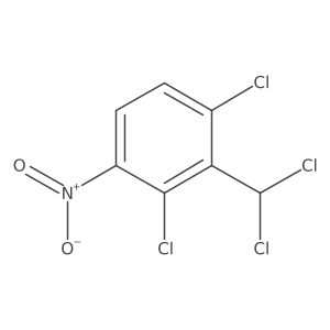 1,3-Dichloro-2-(dichloromethyl)-4-nitrobenzene Structure
