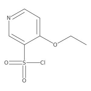 4-Ethoxypyridine-3-sulfonyl chloride结构式