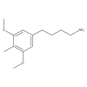 4-(3,5-Dimethoxy-4-methylphenyl)butan-1-amine结构式
