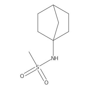Bicyclo[2.2.1]heptan-1-ylmethanesulfonamide结构式