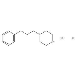 1-(3-Phenylpropyl)piperazine dihydrochloride Structure