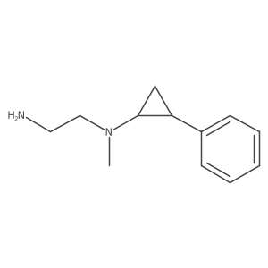 rel-N1-Methyl-N1-((1R,2S)-2-phenylcyclopropyl)ethane-1,2-diamine Structure