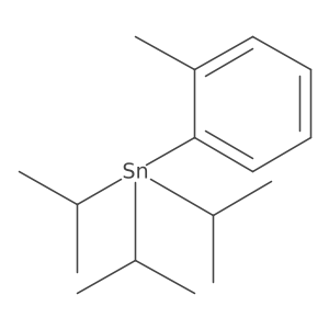 Tris(1-methylethyl)(2-methylphenyl)stannane结构式