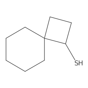 Spiro[3.5]nonane-1-thiol Structure