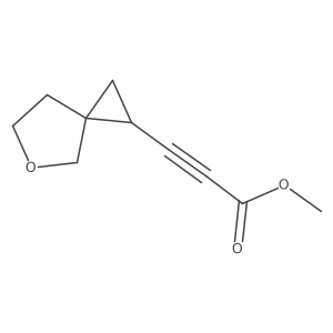 Methyl 3-{5-oxaspiro[2.4]heptan-1-yl}prop-2-ynoate结构式