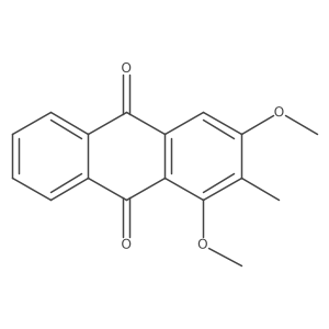 Rubiadin dimethyl ether结构式