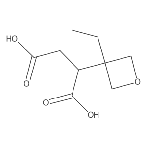 2-(3-Ethyloxetan-3-yl)butanedioic acid结构式