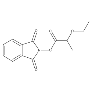 1,3-dioxo-2,3-dihydro-1H-isoindol-2-yl 2-ethoxypropanoate结构式