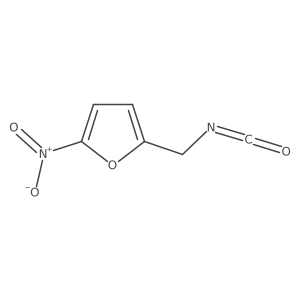 2-(Isocyanatomethyl)-5-nitrofuran Structure