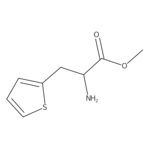 methyl (2R)-2-amino-3-(thiophen-2-yl)propanoate Structure