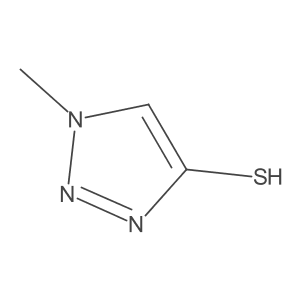 1-Methyltriazole-4-thiol结构式