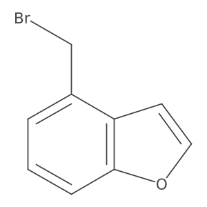 4-(Bromomethyl)benzofuran结构式