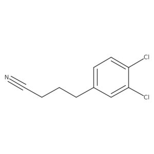 4-(3,4-Dichlorophenyl)butanenitrile结构式