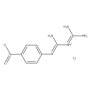 1-(p-Nitrophenyl)biguanide hydrochloride Structure