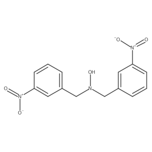 N-Hydroxy-3-nitro-N-[(3-nitrophenyl)methyl]benzenemethanamine结构式