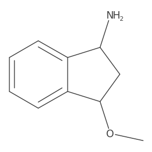 3-methoxy-2,3-dihydro-1H-inden-1-amine Structure