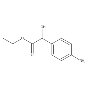 Ethyl 2-(4-aminophenyl)-2-hydroxyacetate Structure