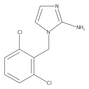 1-[(2,6-dichlorophenyl)methyl]-1H-imidazol-2-amine Structure