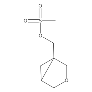 3-Oxabicyclo[3.1.0]hexane-1-methanol, 1-methanesulfonate Structure