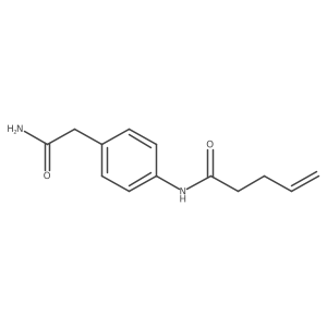 N-(4-(2-amino-2-oxoethyl)phenyl)pent-4-enamide Structure