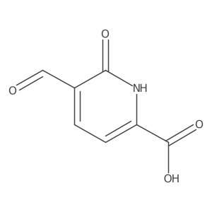 5-Formyl-6-hydroxypyridine-2-carboxylic acid Structure