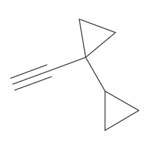 1-Ethynyl-1,1'-bi(cyclopropane) Structure