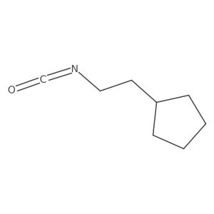 (2-Isocyanatoethyl)cyclopentane Structure