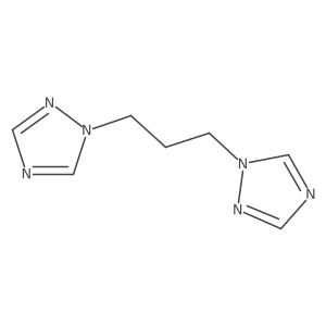 1,3-Di(1H-1,2,4-triazole-1-yl)propane Structure