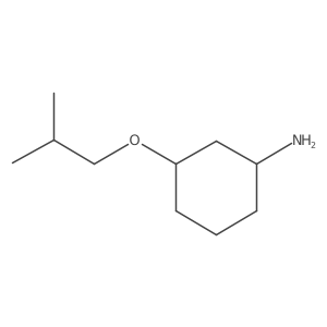 3-Isobutoxycyclohexan-1-amine Structure