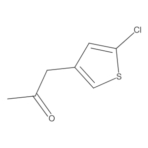 1-(5-Chlorothiophen-3-yl)propan-2-one Structure
