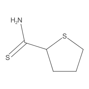 Thiolane-2-carbothioamide结构式
