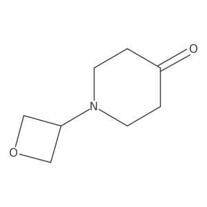 1-(Oxetan-3-yl)piperidin-4-one结构式