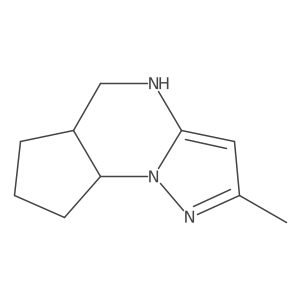 11-Methyl-1,8,12-triazatricyclo[7.3.0.0,2,6]dodeca-9,11-diene Structure