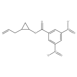 Cyclopropanol, 2-(2-propen-1-yl)-, 1-(3,5-dinitrobenzoate), (1R,2R)- Structure