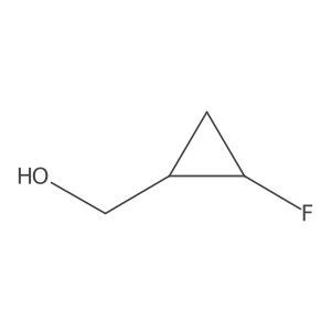 ((1R,2R)-2-Fluorocyclopropyl)methanol Structure