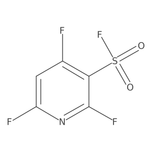 2,4,6-Trifluoropyridine-3-sulfonyl fluoride Structure