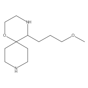 5-(3-Methoxypropyl)-1-oxa-4,9-diazaspiro[5.5]undecane Structure