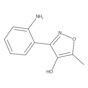 3-(2-Aminophenyl)-5-methyl-1,2-oxazol-4-ol Structure