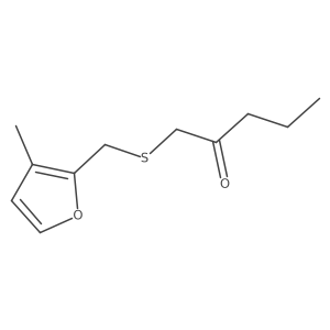 1-{[(3-Methylfuran-2-yl)methyl]sulfanyl}pentan-2-one Structure