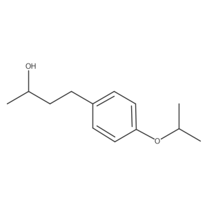 (2R)-4-[4-(propan-2-yloxy)phenyl]butan-2-ol Structure