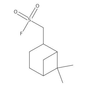 {6,6-Dimethylbicyclo[3.1.1]heptan-2-yl}methanesulfonyl fluoride结构式
