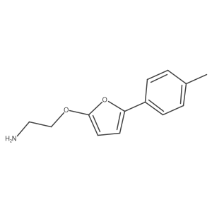 2-{[5-(4-Methylphenyl)furan-2-yl]oxy}ethan-1-amine结构式