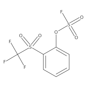 2-Trifluoromethanesulfonylphenylfluoranesulfonate Structure