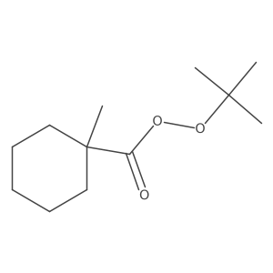 tert-butyl 1-methylcyclohexanecarboperoxoate Structure
