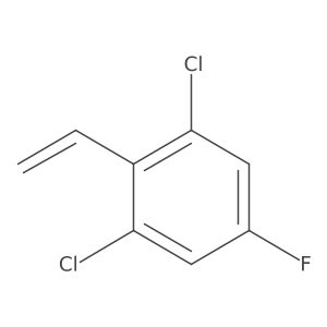1,3-Dichloro-5-fluoro-2-vinylbenzene Structure