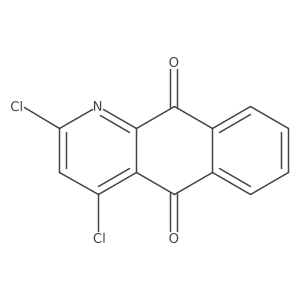 2,4-Dichlorobenzo[g]quinoline-5,10-dione Structure