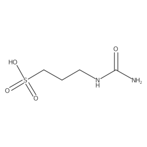 3-Ureidopropane-1-sulfonic acid结构式